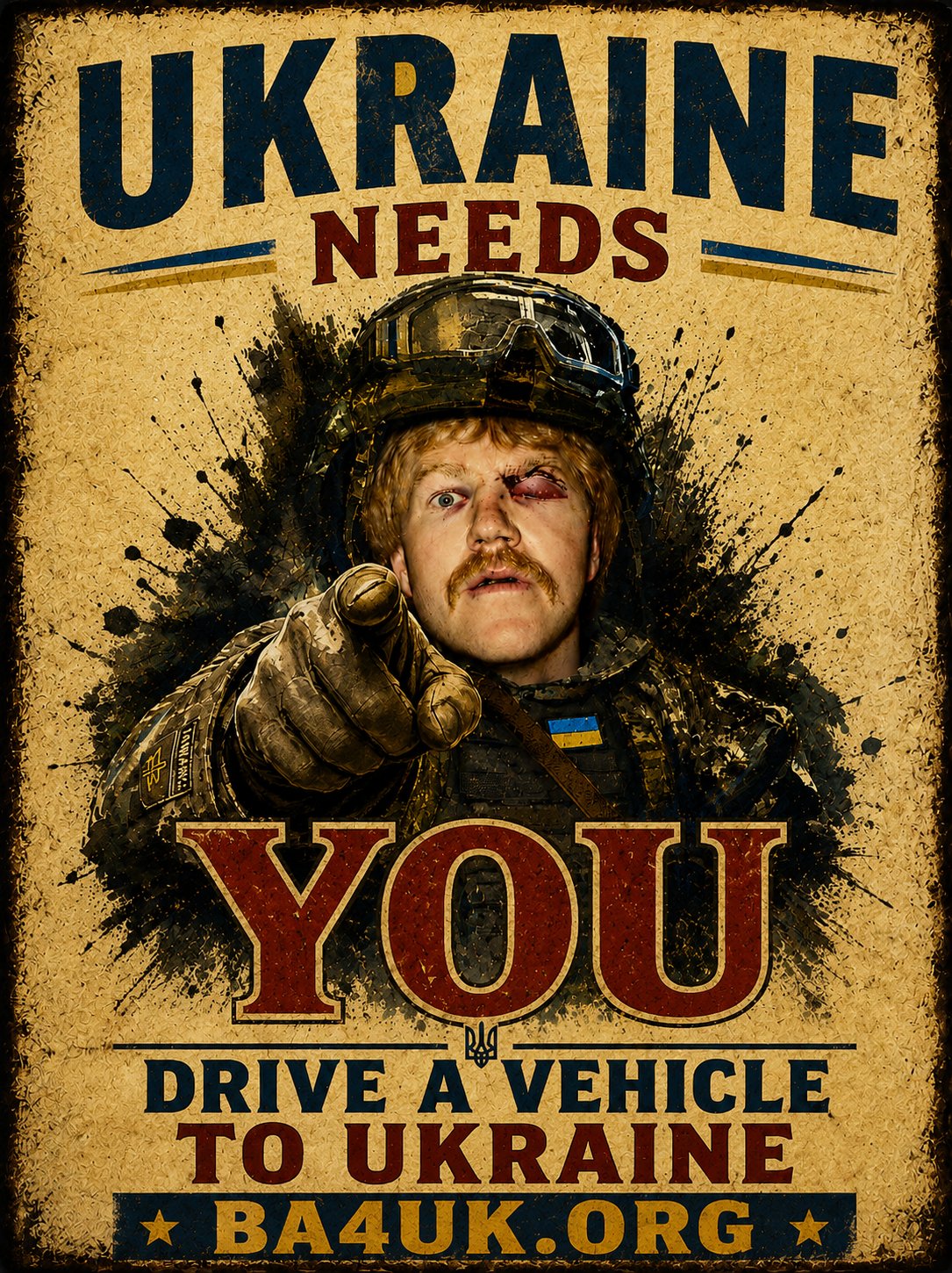 Ukraine Needs You - Drive a vehicle to Ukraine